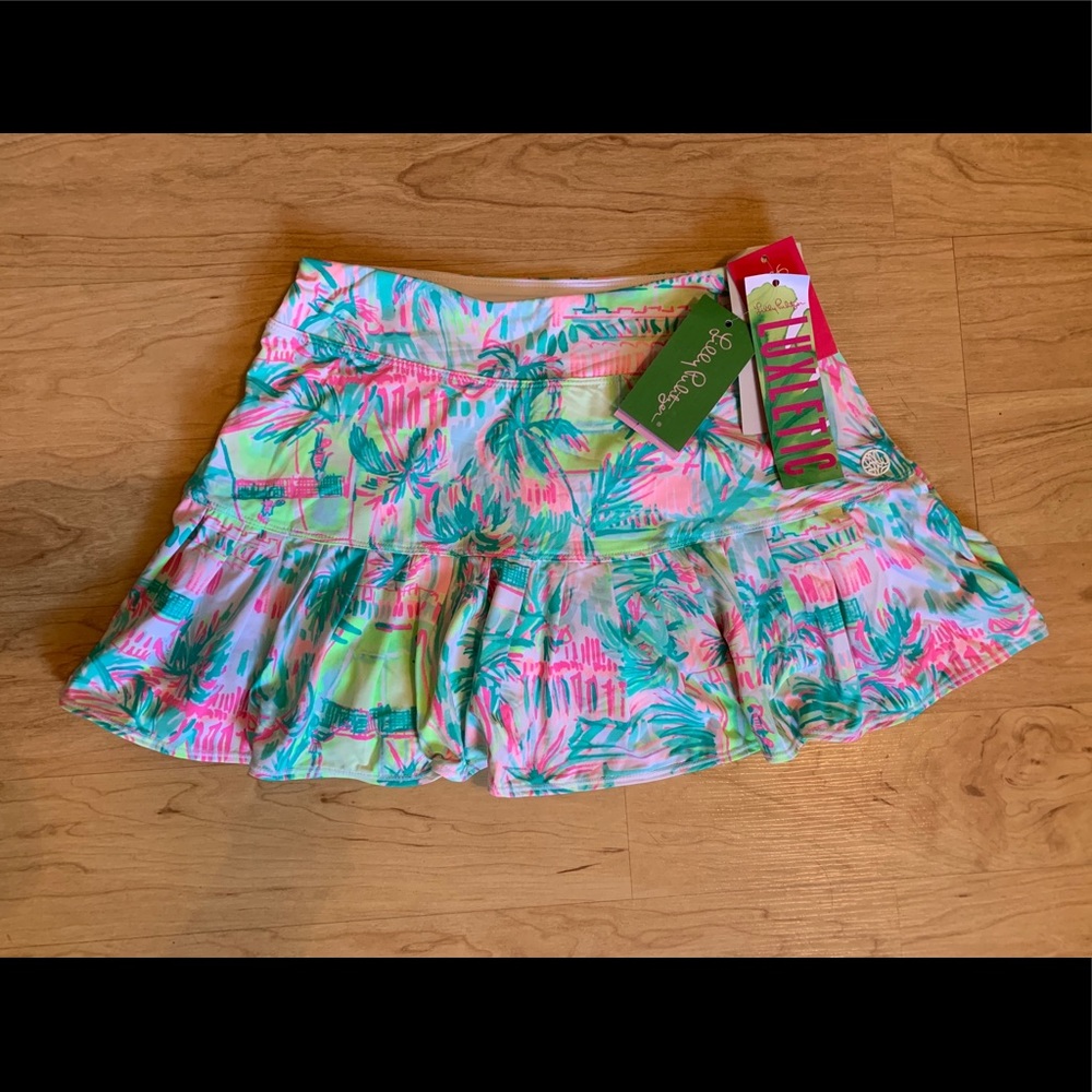 NWT Lilly Pulitzer Meryl Nylon Taye Tennis Skort